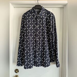 Ted Baker London Geometric Button Down 7/XL